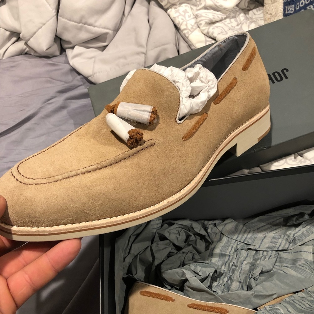Johnston and Murphy Ellington Beige